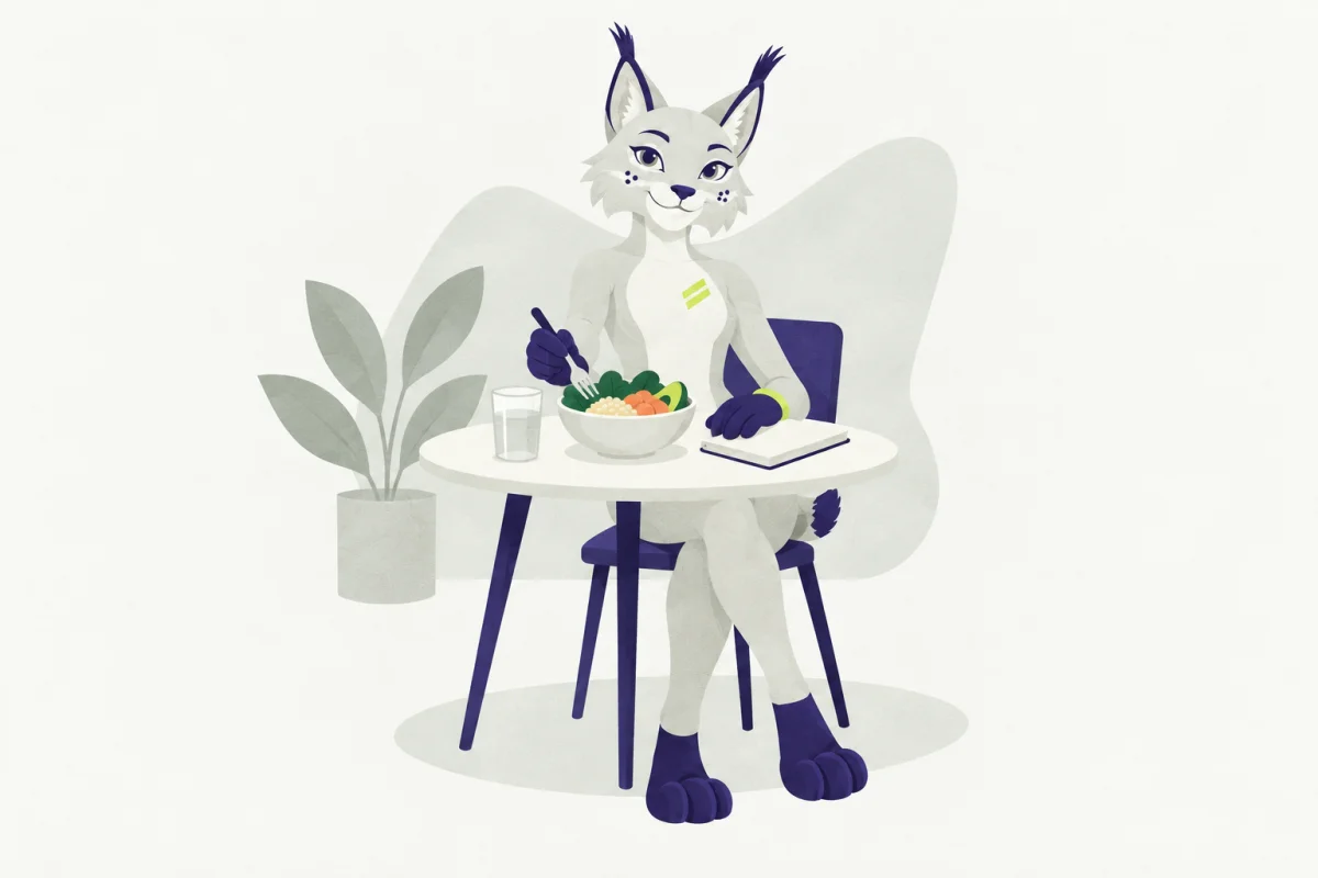 Kiri-ilves, ateriakulho ja ruokamuistiinpanot